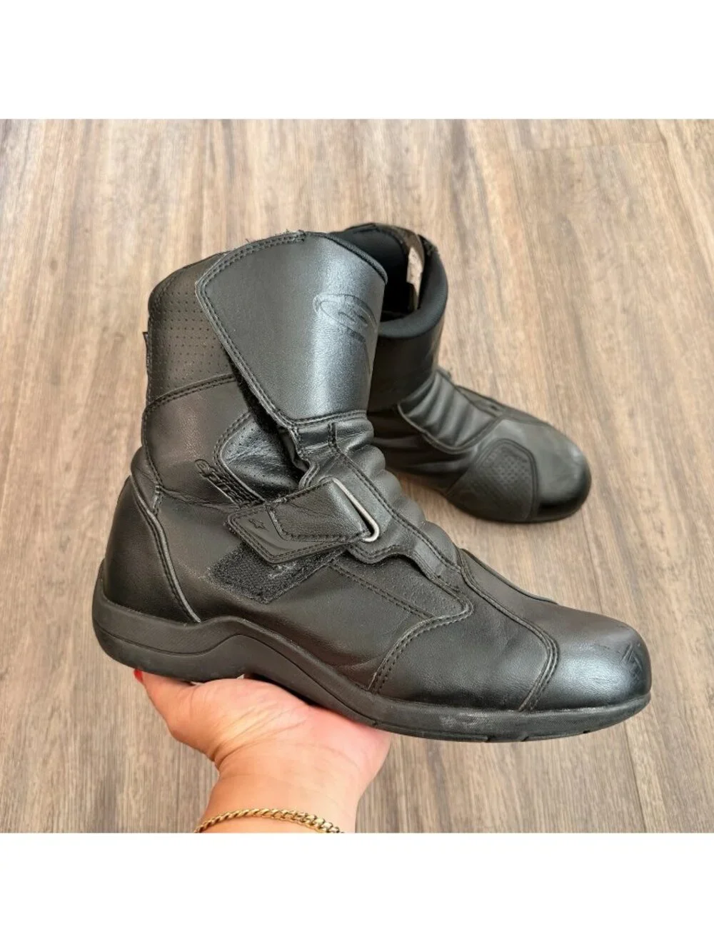 Alpinestars Waterproof V2 Ridge Motorcycle Boots Black US 8 / EU 42